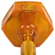 Гантель для фитнеса с покрытием TPU 1 штука Zelart Jelly Urethane Coated Dumbbell TA-2946-15LB (1x6,8кг) (1шт, TPU, оранжевый) - изображение 4