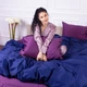 Комплект постельного белья MirSon Сатин Premium Orchid 3220+4052 160х220 (2200001479432) - изображение 5