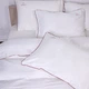 Комплект постельного белья MirSon Сатин Premium Corner Moko White 160x220 см (2200001484368) - изображение 8