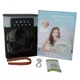 Портативний USB вентилятор з водяним охолодженням Air Cooler Fan 4в1 з LED підсвічуванням, чорний - зображення 5