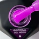 Универсальний гель для нарощування нігтів Victoria Avdeeva Universal Gel NEON №06 12 мл - зображення 2