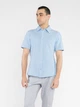 Сорочка чоловіча блакитна з бавовни Arber RALPH Jersey SS XXXL зріст 6 блакитний (M14.19.23.521) - зображення 1