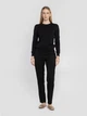 Джемпер жіночий чорний трикотажний Arber Crew-neck WDanx CL1 WTR-1 S чорний (WB10.01.02.00) - изображение 2