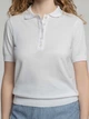 Поло жіноче Arber з трикотажної тканини Polo Knit WS CL S білий (WB09.02.00.00) - изображение 4
