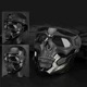 Маска з черепом Skull Mask під шолом для страйкболу Full Face Airsoft Black - зображення 4
