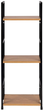 Regał ModernHome by Multistore drewniany 3 półki loft (CWJ302480L WILD OAK) - obraz 2