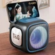 Портативная Bluetooth 5.3 колонка с RGB подсветкой TG359 7 Вт 1200 мАч Чёрная - изображение 1