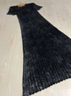 Сукня жіноча Fashion 3042 довга трапеція трикотажна в рубчик one size чорна - зображення 2