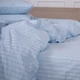 Комплект постельного белья Mirson Полуторный Евро 160х220 см Royal Soft Stripe 30-0028 Amberly Сатин (2200009298288) - изображение 6