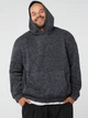 Худи мужское SHEIN GD-00129709 3XL Серое (DN3012300021399) - изображение 5
