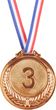 Brązowy medal LEAN Toys 6.5 cm 20949 (5905991034919) - obraz 1