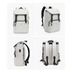 Рюкзак Tigernu T-B9381 15.6", Light Grey - зображення 7