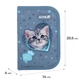 Пенал для девочки без наполнения Kite Studio Pets SP25-622-3, 1 отделение, 2 отворота - изображение 3