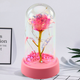 Wieczna róża w kolbie Lena Toys Led różowa 14x8 cm (5905991037347) - obraz 4