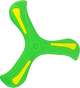 Бумеранг літаючий LEAN Toys 13495 Green (5905323217355) - зображення 2