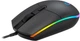 Мышь проводная GamePro GM152 оптическая 800–1200dpi с подсветкой Black - изображение 2