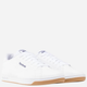 Sneakersy młodzieżowe chłopięce Reebok Court Clean 100074368 38.5 (6.5US) Białe z brązowym (1200143033012) - obraz 2