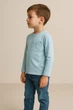 Лонгслів для хлопчика Fashion 888000-LB 122 Блакитний - изображение 3