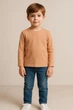 Лонгслів для хлопчика Fashion 888000-CR 122 Коричневий - зображення 2