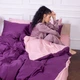 Комплект постельного белья MirSon Сатин Premium Iris 0199+3220 160х220 (2200001479173) - изображение 3