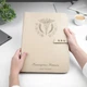Именная папка для врача или медсестры, A4, Beige, WoodPresent - изображение 2
