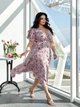 Платье больших размеров Veles XL/XXL пудра 43431176 - изображение 2