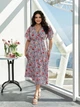 Платье больших размеров Veles XL/XXL пудра 43431176 - изображение 3