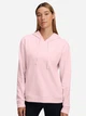 Худи женское Under Armour UA Rival Terry Hoodie 6005511-647 L Розовое (197780758389) - изображение 1