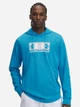 Худи мужское Under Armour UA Rival Terry Logo Hood 1390141-452 XL Синее (197779866743) - изображение 1