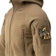 Тактична флісова кофта Helikon Patriot Mk2 Hybrid Fleece з капюшоном coyote койот XL - зображення 4