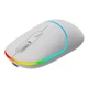 Мышь беспроводная Canyon MW-22 Dual Band RGB Wireless Snow White (CNS-CMSW22SW) - изображение 2