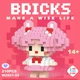 Конструктор фігурка Пікселі BRICKS Чібіуса Chibiusa Sailor Moon - зображення 5