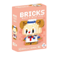 Конструктор фігурка Пікселі BRICKS Ведмедик Даффі Duffy Duffy and Friends - зображення 2
