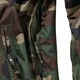 Анорак BRANDIT Summer Windbreaker Woodland, летний анорак водонепронецаемый 4XL - изображение 5