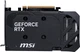 Видеокарта MSI PCI-Ex GeForce RTX 5060 SHADOW 2X 8GB GDDR7 (128bit) (2512/28000) (HDMI, 3 x DisplayPort) (RTX 5060 8G SHADOW 2X) - изображение 3