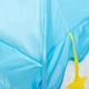 Дитячий ігровий намет будиночок 125×100×120 см намет будиночок для дітей Блакитний HP-S-1NDBL - зображення 9