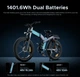 Електровелосипед Engwe X26 Dual Batteries, чорний - зображення 5