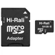 Карта пам`ятi MicroSDXC 64GB Class 10 Hi-Rali + SD-adapter (HI-64GBSDCL10-01) - зображення 1