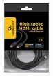 Кабель Cablexpert (CC-HDMI4-7.5M) HDMI-HDMI V.1.4, вилка/вилка 7.5м Black polibag - зображення 7