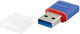 Кардрідер Esperanza Micro SD/TF USB 2.0 Blue (EA134B) - зображення 2