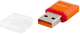 Кардрідер Esperanza Micro SD/TF USB 2.0 Orange (EA134O) - зображення 2