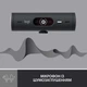 Веб-камера Logitech Brio 500 Graphite (960-001422) - изображение 4