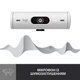 Веб-камера Logitech Brio 500 White (960-001428) - изображение 4