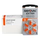 Батарейка Rayovac Extra 13 для слухового аппарата (13AUX-6XEMF), 1.45V, блистер 6шт - изображение 2