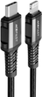 Kabel Acefast Apple Lightning - USB Type-C 1.2 m 30 W Black (AT6974316280484) - obraz 1