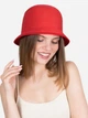 Панама женская плетеная SumWin Капри-hat LU-043-05 54-57 Красная (ROZ6501091728) - изображение 2