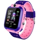 Детские смарт часы XO H100, 2G, GPS, IP67, BT4.2, 2MP, 400mAh, 5d, Розовый - изображение 1