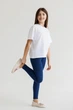 Дитяча футболка Oversize Наталюкс 40р. 158см-164см білий (4133193200071) - зображення 2