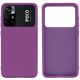 Чохол силіконовий FULL протиударний Premium для Xiaomi Poco M4Pro 5G (14) Purple Фіолетовий - зображення 1