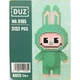 Конструктор 3D Magic Blocks Duz №9185 3132 детали, Лабубу - изображение 1